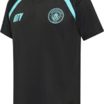 Manchester City Voetbalshirt Kinderen - Maat 116 t/m 164 - Zwart - Voetbalshirt - Sportkleding - Jongens & Meisjes - Fanmerchandise - Polyester