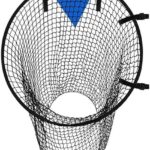 Voetbal doelnet - Trainingshulp - Nauwkeurigheid oefenen - Verstelbare bandjes - 57.8 x 69.8 cm - Zwart