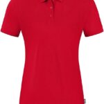 Jako Doubletex Polo Dames - Rood | Maat: 40