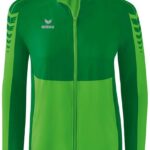 Erima Six Wings Presentatiejack Dames - Green / Smaragd | Maat: 38