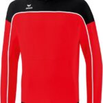 Erima Change Sweatshirt Met Capuchon Heren - Rood / Zwart / Wit | Maat: S