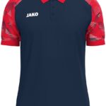 Jako Sonic Polo Heren - Marine / Rood | Maat: 4XL