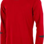 Hummel Fyn Voetbalshirt Lange Mouw Kinderen - Rood / Zwart | Maat: 152