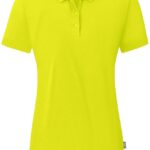 Jako Organic Polo Dames - Lime | Maat: 48