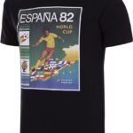 COPA - Panini FIFA Spanje 1982 WK T-shirt - Heren - Zwart - XL