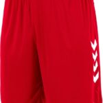 hummel - Memphis Shorts - Sportbroek - Maat 152 - Rood
