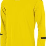 Hummel Fyn Voetbalshirt Lange Mouw Heren - Geel / Zwart | Maat: XXL