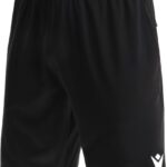 Macron Corver Scheidsrechtersshort Heren - Zwart | Maat: S