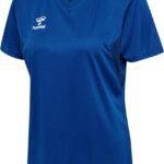 Hummel Damen T-Shirt Hmlauthentic Pl Jersey S/S Woman True Blue-M
