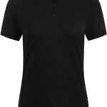 Jako Pro Casual Polo Dames - Zwart | Maat: 36