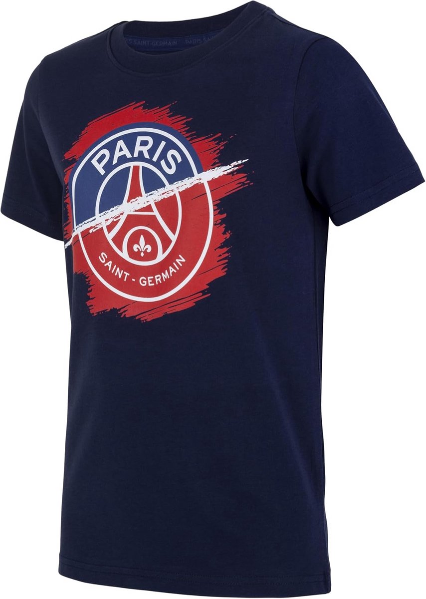 854x1200-28 Officieel PSG T-shirt - Korte Mouwen voor Heren en Dames - Katoen - Afbeelding 1