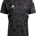 adidas teamwear T-shirt Heren Condivo 22 Goalkeeper Jersey Short Sleeve Zwart - Maat XL