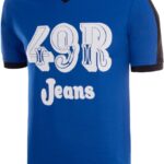 COPA Football - Retro Club Brugge 1976 - 77 - Retro Voetbalshirt - Heren - XS - Blauw