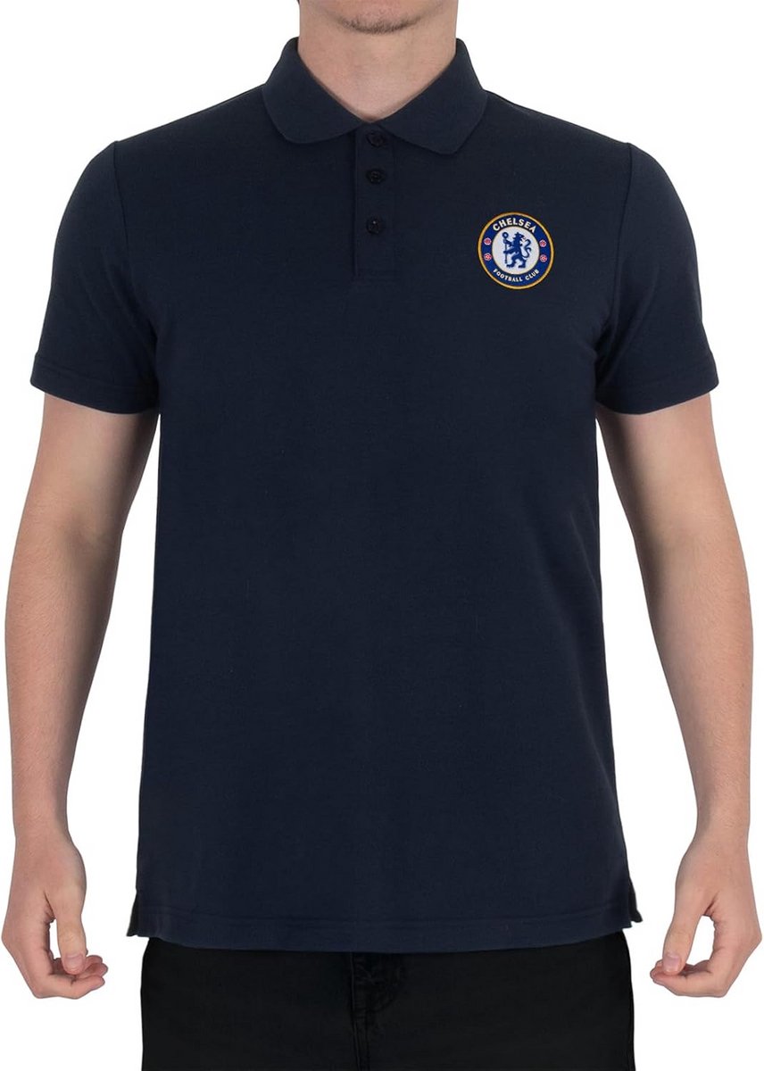 856x1200-38 Heren Poloshirt met Voetbalclub Logo - Officieel Sportshirt - Ideaal Cadeau - Afbeelding 1
