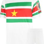 Suriname Voetbaltenue - Voetbal Tenue Kinderen - Shirt en Broekje - Jongens en Meisjes - Volwassenen - Heren en Dames - Maat XXXL