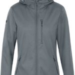 Jako Premium Softshelljas Dames - Steengrijs | Maat: 46