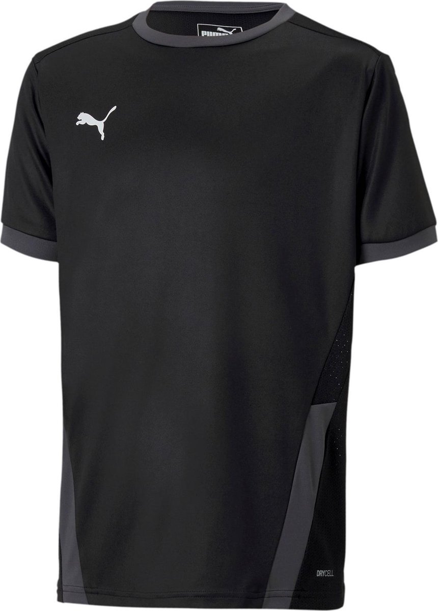 860x1200-1 Puma Sportshirt - Maat 116 - Unisex - zwart,wit - Afbeelding 1