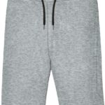 Jako Base Joggingshort Lichtgrijs Gemeleerd Maat 4XL