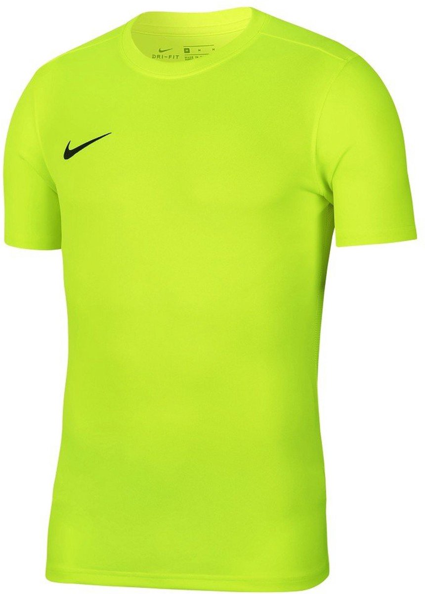860x1200-29 Nike Park VII SS Sportshirt - Maat 152 - Unisex - lime groen - Afbeelding 1