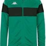 Kappa Dacone Sweatshirt Met Halve Rits Groen L Man