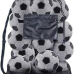 Grote Mesh Sporttas met Schouderband voor Voetballen, Ideaal voor Sportuitrusting en Duikspullen, 76cm x 102cm
