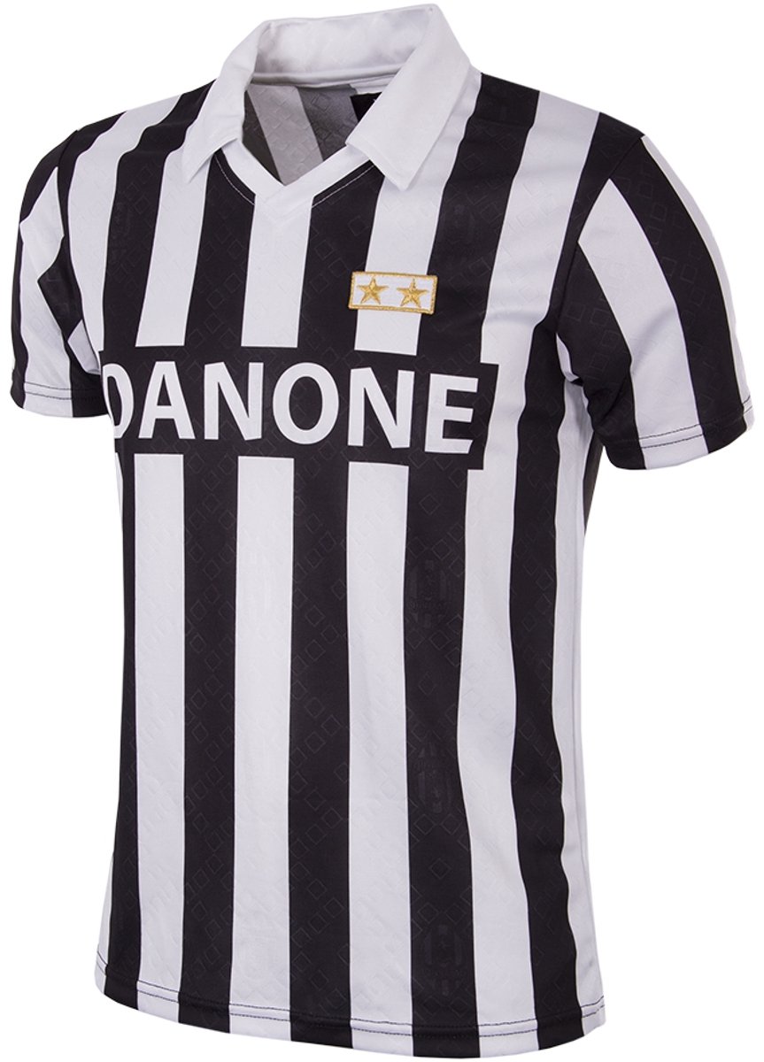 863x1200-30 COPA - Juventus FC 1992/93 Coppa UEFA Retro Voetbalshirt - Heren - M - Afbeelding 1