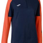 Joma Eco Championship Recycled Half Rits Sweatshirt Blauw L Vrouw