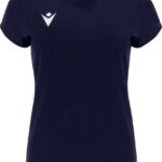 Macron Oxygen Shirt Korte Mouw Dames - Marine / Wit | Maat: XL