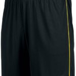 Joma Liga Short Heren - Zwart / Geel | Maat: L