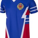 COPA Football - Joegoslavië 1990 - Retro Voetbalshirt - Heren - XL - Blauw
