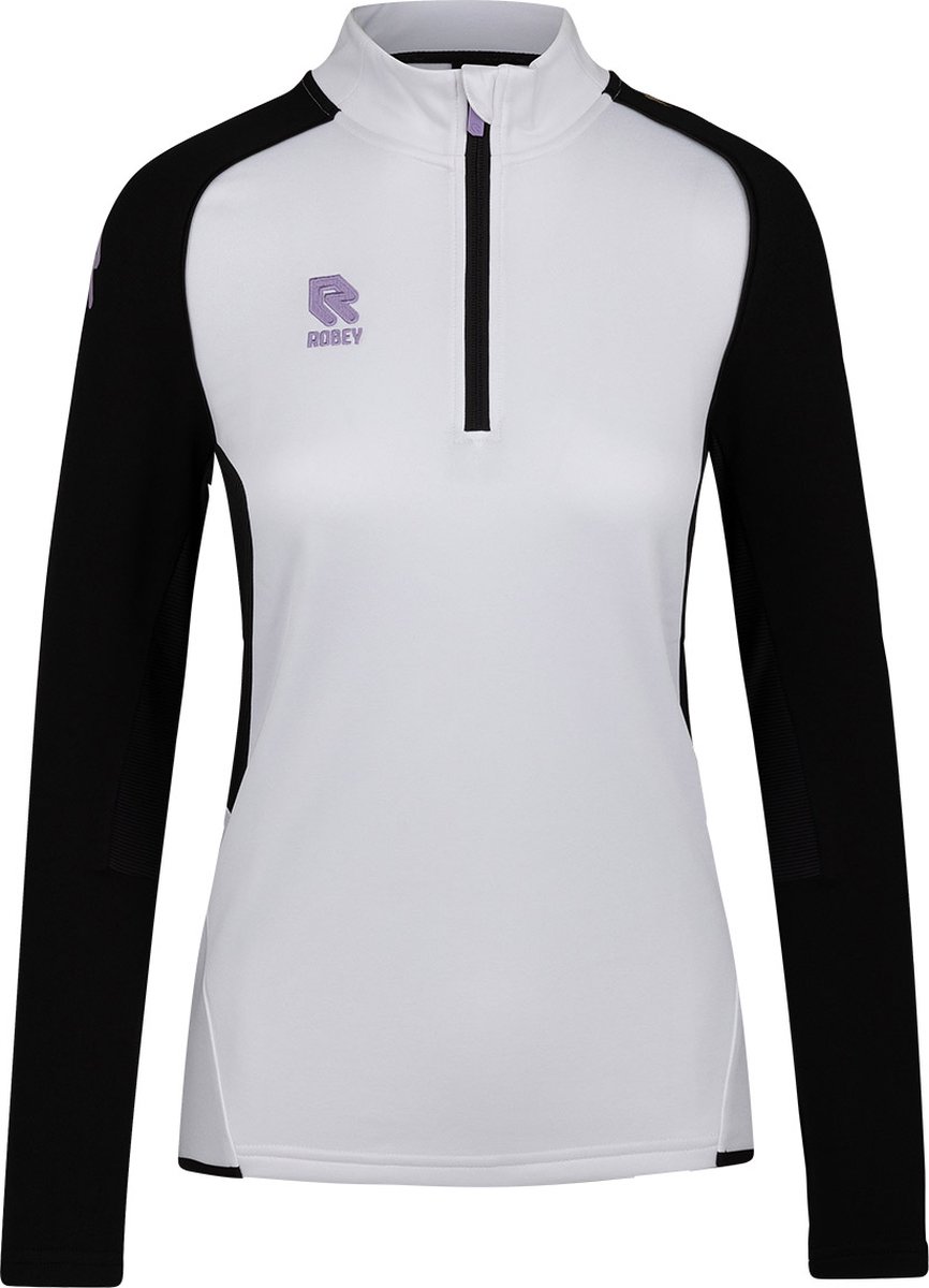 866x1200-15 Robey Forward Ziptop Dames - Wit | Maat: XS - Afbeelding 1