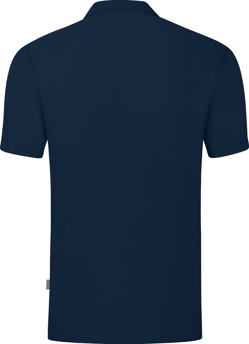 867x1200-3 Jako Organic Polo Heren - Marine | Maat: S - Afbeelding 1