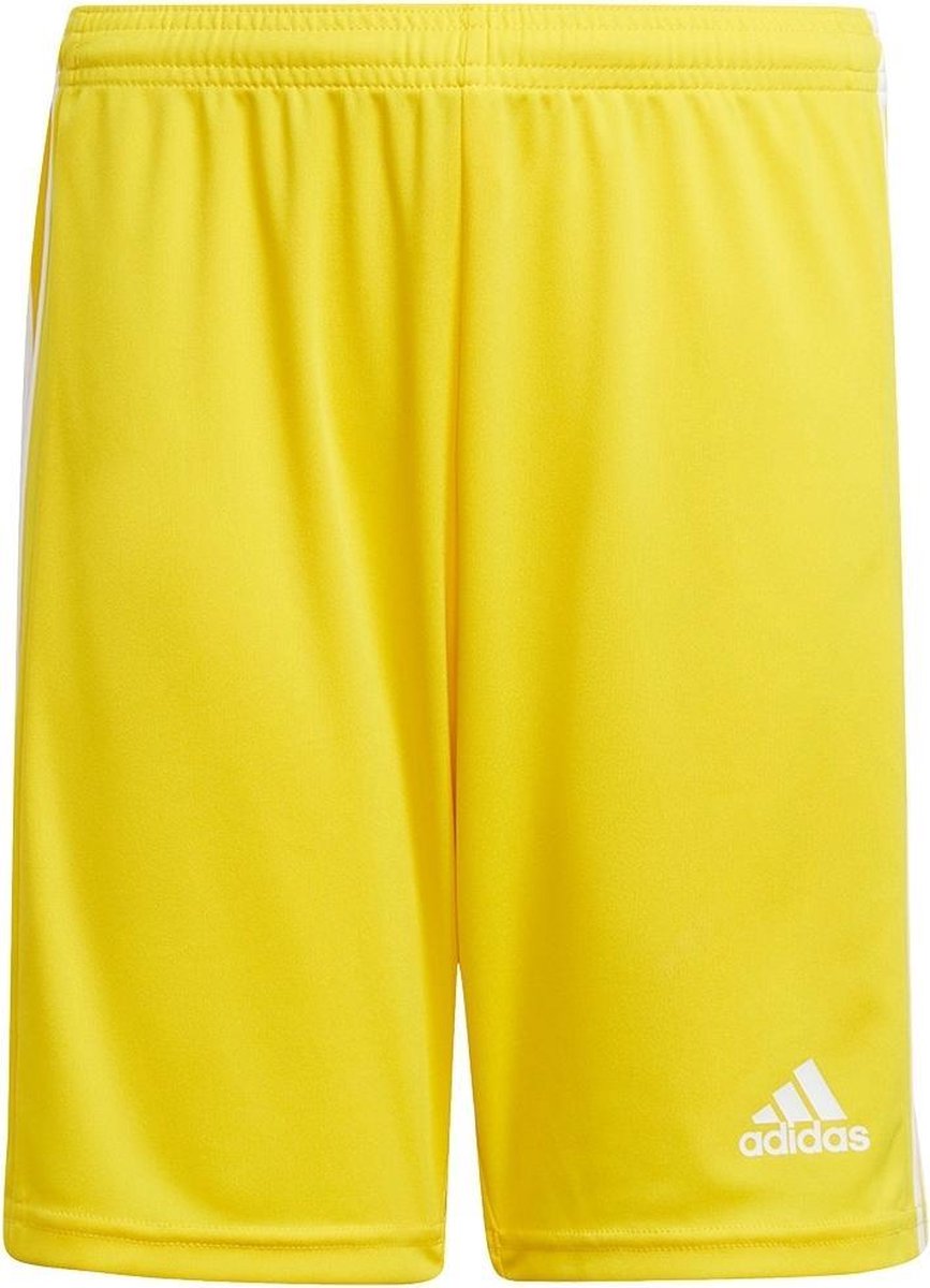 867x1200-5 adidas - Squadra 21 Shorts Youth - Gele Voetbalshorts - 116 - Geel - Afbeelding 1