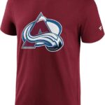 Colorado Avalanche Hoofdlogo Grafisch T-shirt Rood