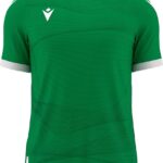 Macron Wyvern Eco Shirt Korte Mouw Heren - Groen / Wit | Maat: 3XL