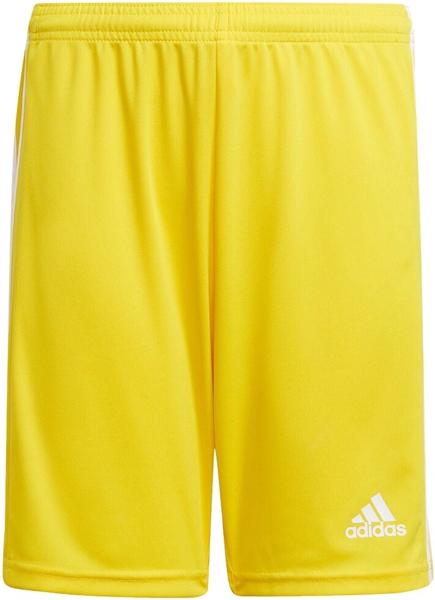 869x1200-36 adidas - Squadra 21 Shorts Youth - Gele Voetbalshorts - 164 - Geel - Afbeelding 1