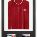 Junior 3D Gemonteerd Sportshirt Display Lijst met Dubbel Passe-partout