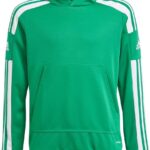 adidas - Squadra 21 Hoodie Youth - Voetbaltrui Kinder - 116 - Groen