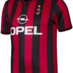 COPA - AC Milan 1996 - Retro Voetbalshirt - Heren - Zwart - Rood - L