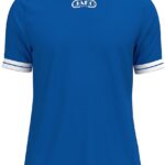 Jako Retro Shirt Korte Mouw Kinderen - Royal | Maat: 152