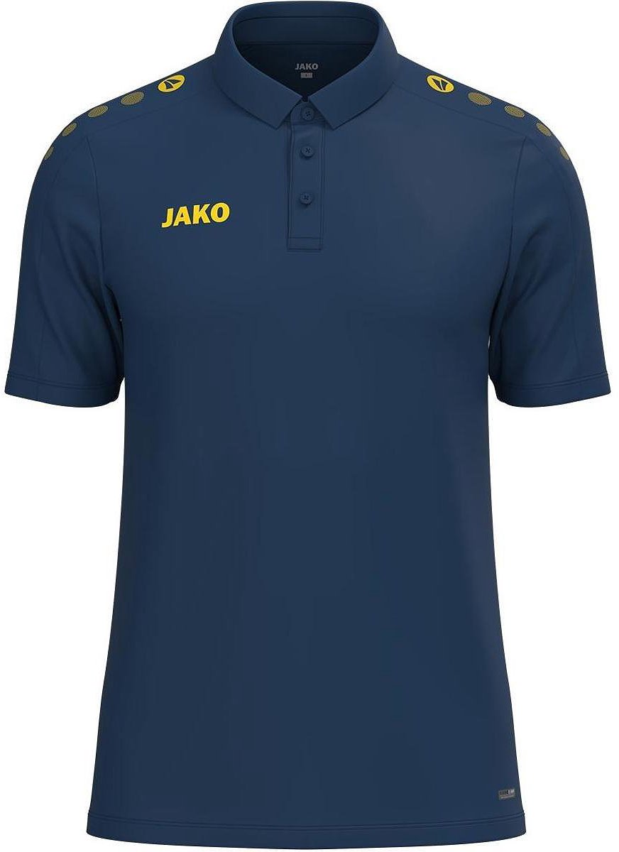 872x1200-22 Jako One Polo Heren - Navy / Citroen | Maat: M - Afbeelding 1