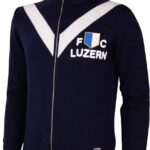 COPA - FC Luzern 1959/60 Retro Voetbalvest - Heren - Navy - XS