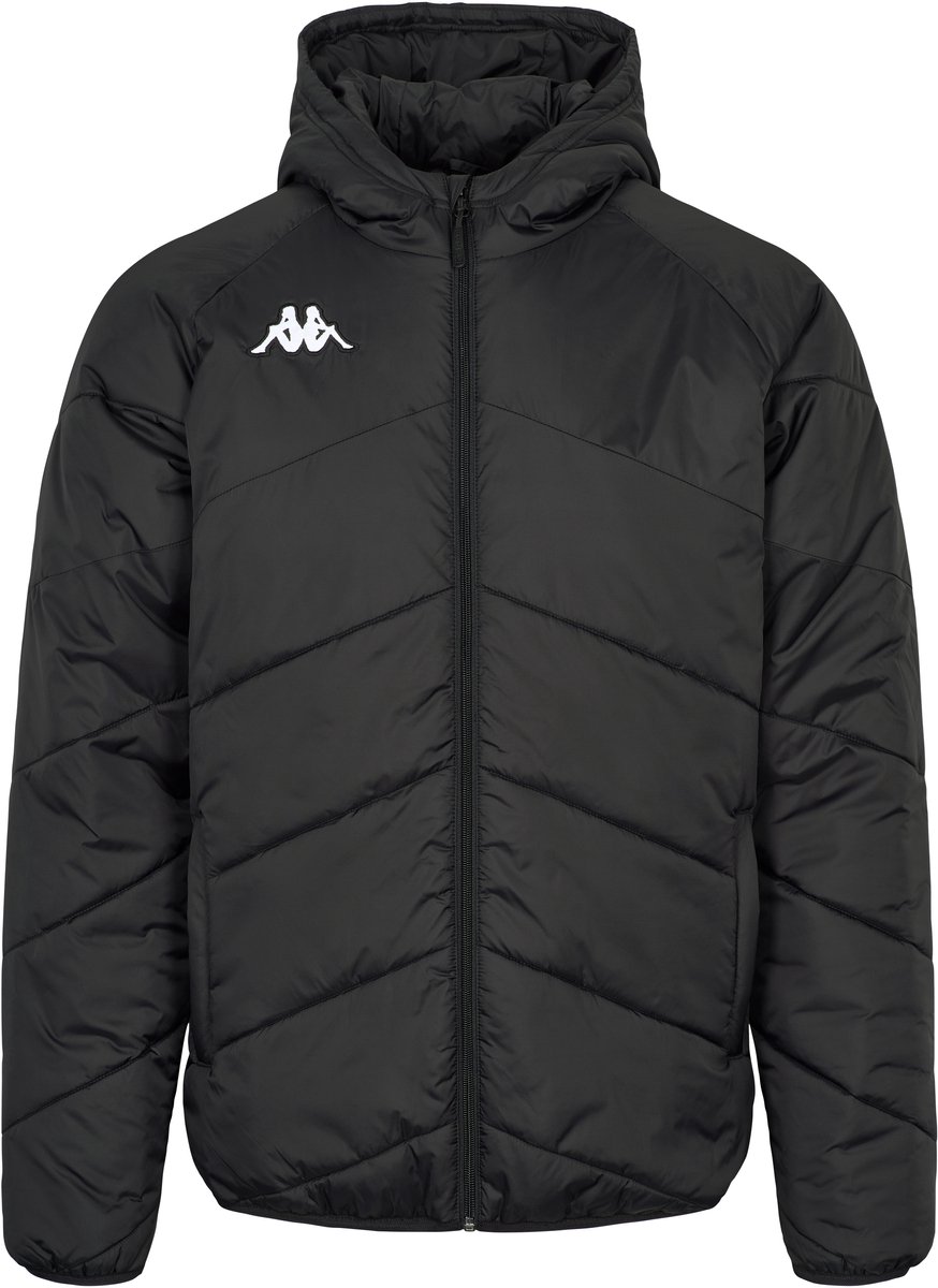 874x1200-28 Kappa Vianetto Jas Zwart 3XL Man - Afbeelding 1