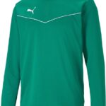 Puma Puma Teamrise 1/4 Zip Sporttrui - Maat M  - Mannen - groen