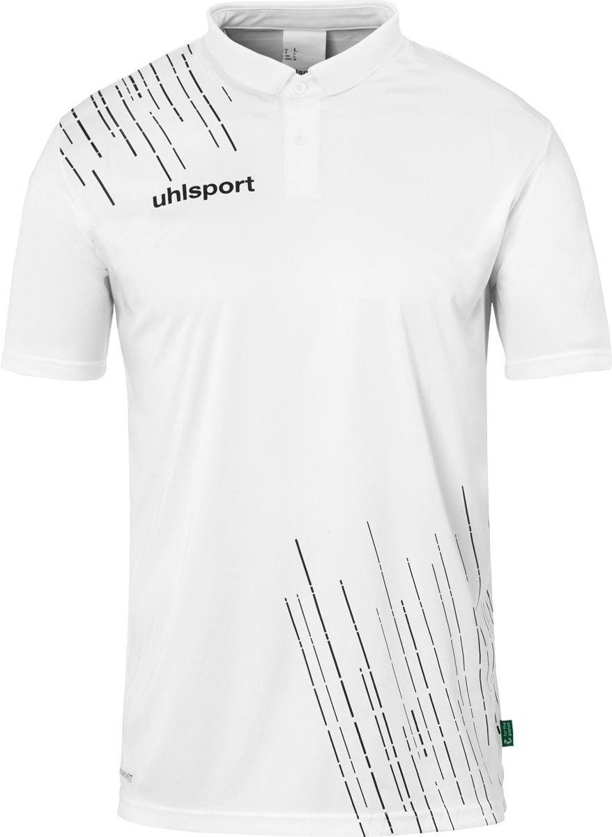 878x1200-17 Uhlsport Score 26 Polo Heren - Wit / Zwart | Maat: 5XL - Afbeelding 1