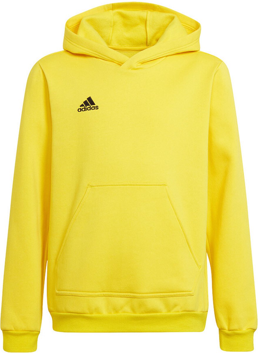 878x1200-22 adidas - Entrada 22 Hoodie youth - Gele hoodie kids-116 - Afbeelding 1