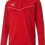 Puma Teamrise Ziptop Heren - Rood | Maat: S