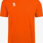 Robey Crossbar Shirt Korte Mouw Kinderen - Oranje | Maat: 140