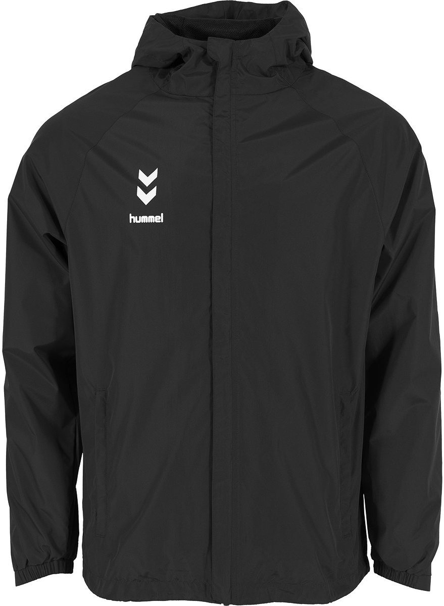 879x1200-101 Hummel Ground Regenjas Kinderen - Zwart | Maat: 152 - Afbeelding 1