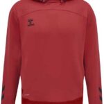 Hummel Lead Poly Hoodie Rood S Man